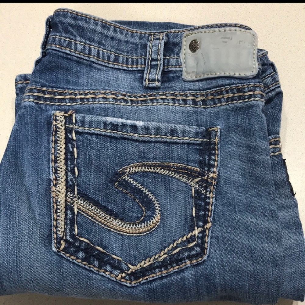 Aiko Silver Jeans
